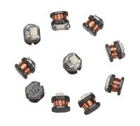 sourcing map 10 PCS Wireless Induction LED Lights, Wireless Red LED Light Lamp Inductive for Art Decoration Action Figures Handmade DIY, 4.3x4.3x4.5mm