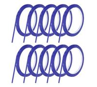 sourcing map 10 Rolls Whiteboard Tape Graphic Chart Tape 5mm 54.7 Yard Art Tape Thin Self-Adhesive Pinstripe Tape Masking Tape for Gift Wrapping Craft Supplies, Blue