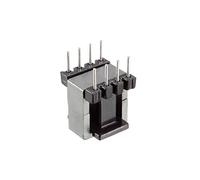 sourcing map 10 Sets EE10 4 with 4pin Transformer Bobbin PC40 Ferrite Core Vertical 20 Ferrite Halves and 10 Bobbin
