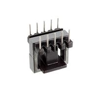 sourcing map 10 Sets EE16 5 with 5pin Transformer Bobbin PC40 Ferrite Core Vertical 20 Ferrite Halves and 10 Bobbin
