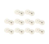 sourcing map 10 Sets Sewing Snap Buttons, 18mm Invisible Press Studs Buttons Sew-on Metal Snap Fasteners Zinc Alloy for Clothes DIY Crafts, Beige