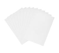 sourcing map 10 Sheet Corrugated Cardboard Paper, 20 x 14 Inch Corrugated Wrap Paper Sheet Flat Cardboard Insert for DIY Art Crafts Packing Shipping Mailing, White
