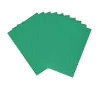 sourcing map 10 Sheet Corrugated Cardboard Paper, 20 x 14 Inch Corrugated Wrap Paper Sheet Flat Cardboard Insert for DIY Art Crafts Packing Shipping Mailing, Green