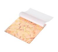 sourcing map 10 Sheet Gold Leaf Sheets, 5.5"x5.5" Imitation Gold Foil Sheets Variegated Booklet Paper for Crafts, Picture Frames, Nails and DIY Arts Decoration,Bronze Coral
