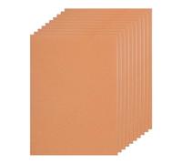 sourcing map 10 Sheet Orange Glitter Card Stock, 8"x11" A4 Shimmer Paper,250gsm One-Sided Cardstock for DIY Crafts, Scrapbooking, Party Decorations, Invitations