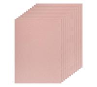 sourcing map 10 Sheet Rose Gold Glitter Card Stock, 8"x11" A4 Shimmer Paper,250gsm One-Sided Cardstock for DIY Crafts, Scrapbooking, Party Decorations, Invitations