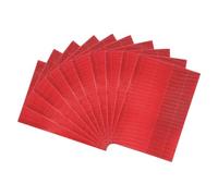 sourcing map 10 Sheets A4 Red Metallic Corrugated Cardboard Paper,8.3 inch x 11.7 inch Shiny Corrugated Paper for DIY Art Crafts, Scrapbooking, Gift Box