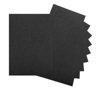 sourcing map 10 Sheets Black Cardstock Printer Paper 8.5" x 11" A4 Thick Paper Sheet 250gsm/170lb Bulk Card Stock for Printer DIY Scrapbook Menus Cards Invitations and Crafts