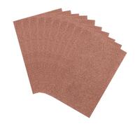 sourcing map 10 Sheets Glitter Foam Sheets Craft 7.9 x 11.8 Inch Adhesive Sheets EVA Foam Sheets for Art Crafts Projects Scrapbook Gift DIY Cutters Card Party Decoration,Dark Rose Gold