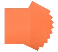 sourcing map 10 Sheets Orange Cardstock Printer Paper 8.5" x 11" A4 Thick Paper Sheet 250gsm/170lb Bulk Card Stock for Printer DIY Scrapbook Menus Cards Invitations and Crafts
