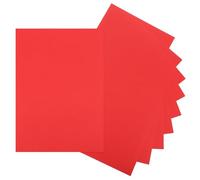sourcing map 10 Sheets Red Cardstock Printer Paper 8.5" x 11" A4 Thick Paper Sheet 250gsm/170lb Bulk Card Stock for Printer DIY Scrapbook Menus Cards Invitations and Crafts