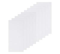 sourcing map 10 Sheets White Alphabet Letter Number Stickers Nail Vinyl Waterproof 3D Resin Decal, Self Adhesive for Photo Scrapbook Decoration