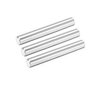 sourcing map 10 x 80mm(Approx 25/64") Dowel Pin 304 Stainless Steel Wood Bunk Bed Dowel Pins Shelf Pegs Support Shelves 3Pcs