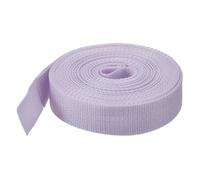 sourcing map 10 Yard/30ft Lightweight Polypropylene Webbing Strap 3.8cm(1.5") Backpack Strapping Band Light Purple for Outdoor Luggage Cargo Straps