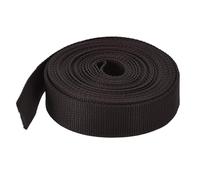sourcing map 10 Yard/30ft Lightweight Polypropylene Webbing Strap 3.8cm(1.5") Backpack Strapping Band Coffee for Outdoor Luggage Cargo Straps