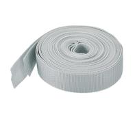 sourcing map 10 Yard/30ft Lightweight Polypropylene Webbing Strap 3.8cm(1.5") Backpack Strapping Band Pale Grey for Outdoor Luggage Cargo Straps