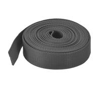 sourcing map 10 Yard/30ft Lightweight Polypropylene Webbing Strap 3.8cm(1.5") Backpack Strapping Band Dark Grey for Outdoor Luggage Cargo Straps
