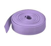 sourcing map 10 Yard/30ft Lightweight Polypropylene Webbing Strap 3.8cm(1.5") Backpack Strapping Band Lavender Purple for Outdoor Luggage Cargo Straps