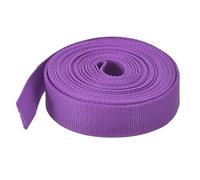 sourcing map 10 Yard/30ft Lightweight Polypropylene Webbing Strap 3.8cm(1.5") Backpack Strapping Band Purplish Red for Outdoor Luggage Cargo Straps