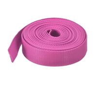 sourcing map 10 Yard/30ft Lightweight Polypropylene Webbing Strap 3.8cm(1.5") Backpack Strapping Band Plum Red for Outdoor Luggage Cargo Straps