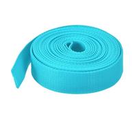 sourcing map 10 Yard/30ft Lightweight Polypropylene Webbing Strap 3.8cm(1.5") Backpack Strapping Band Light Blue for Outdoor Luggage Cargo Straps