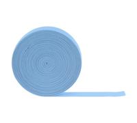 sourcing map 10 Yards Sewing Elastic Bands 1 Inch 25mm Width Flat Knit Stretch Elastic Cord for DIY Projects Arts and Crafts, Light Blue