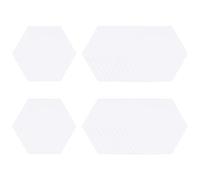 sourcing map 100 Count English Paper Piecing Hexagon 26mm Shapes Paper Quilting Templates Patchwork English Paper Piecing Supplies for Quilting Sewing DIY Craft