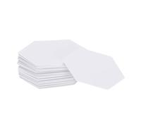 sourcing map 100 Count Hexagon Paper Piecing for Quilting, 0.5-Inch English Paper Piecing Templates, Foundation Paper Piecing Patchwork Supplies for Quilting Sewing DIY Craft