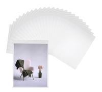 sourcing map 100 Pack - 9 x 12 Inch Clear Resealable Cello Bags Plastic Poly Bag Fits Photos, Cards and Envelopes, Bracelet Packaging, Party Treat Bags