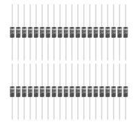 sourcing map 100 Pcs 1N4004 Rectifier Diode, 1A 400V DO-41 Electronic Silicon Diodes for Charger Industrial Power Adapter Supply Inverter Switching Power Supply