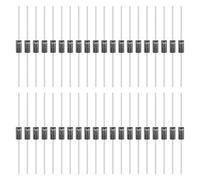 sourcing map 100 Pcs 1N4007 Rectifier Diode, 1A 1000V DO-41 Electronic Silicon Diodes for Charger Industrial Power Adapter Supply Inverter Switching Power Supply