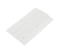 sourcing map 100 Pcs 3D Pen Refills, Low Print Temperature Filament 2.5mm x 15cm PCL Printer Filament Refill Packs, Only Support for 3D Pen, White
