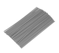 sourcing map 100 Pcs 3D Pen Refills, Low Print Temperature Filament 2.5mm x 15cm PCL Printer Filament Refill Packs, Only Support for 3D Pen, Gray