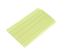 sourcing map 100 Pcs 3D Pen Refills, Low Print Temperature Filament 2.5mm x 15cm PCL Printer Filament Refill Packs, Only Support for 3D Pen, Night Yellow