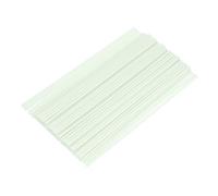 sourcing map 100 Pcs 3D Pen Refills, Low Print Temperature Filament 2.5mm x 15cm PCL Printer Filament Refill Packs, Only Support for 3D Pen, Night White