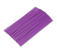 sourcing map 100 Pcs 3D Pen Refills, Low Print Temperature Filament 2.5mm x 15cm PCL Printer Filament Refill Packs, Only Support for 3D Pen, Purple Red