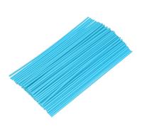 sourcing map 100 Pcs 3D Pen Refills, Low Print Temperature Filament 2.5mm x 15cm PCL Printer Filament Refill Packs, Only Support for 3D Pen, Sky Blue