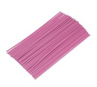 sourcing map 100 Pcs 3D Pen Refills, Low Print Temperature Filament 2.5mm x 15cm PCL Printer Filament Refill Packs, Only Support for 3D Pen, Rose Red