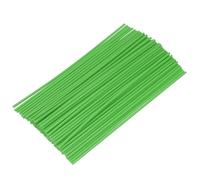 sourcing map 100 Pcs 3D Pen Refills, Low Print Temperature Filament 2.5mm x 15cm PCL Printer Filament Refill Packs, Only Support for 3D Pen, Green