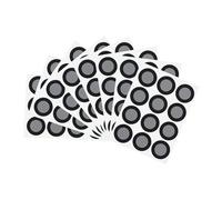 sourcing map 100 Pcs 3D Scanner Markers 16mm High Reflective 3D Scanning Dots 3D Tracking Dots Reference Point 3D Target Diffuse Reflection Markers for Laser 3D Scanners(16x25mm)