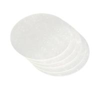 sourcing map 100 Pcs Badge Protective Film for 58mm/2.3in Badge Button Maker, 70mm/2.8in Badges Pin Glittering Film Clear Holographic Laminate Sheets for Button Maker, Firework Style