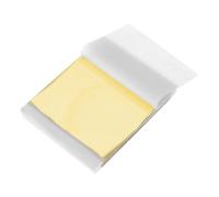 sourcing map 100 Pcs Gold Leaf Sheets 5.5" x 5.5" Imitation Gold Foil Sheets for Crafts,Picture Frames,Sculpture,Nails and DIY Arts Decoration,Copper Foil Color