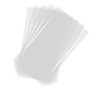 sourcing map 100 Pcs Heat Shrink Wrap Bags, 12" x 18" POF Clear Heat Shrink Film Wrap for Gift Baskets, Packaging Collection, Homemade DIY, Handmade Crafts, Cookie