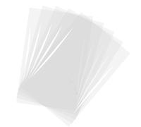 sourcing map 100 Pcs Heat Shrink Wrap Bags, 6" x 9.5" POF Clear Heat Shrink Film Wrap Bags for Gift Baskets, Packaging Collection, Homemade DIY, Handmade Crafts, Cookie