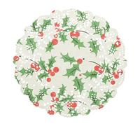 sourcing map 100 Pcs Round Paper Doilies, 5.5 Inch Lace Doilies for Food Parties Weddings Birthday, Multicolor