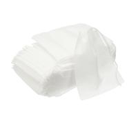 sourcing map 100 Pcs Spice Bags for Cooking, 7 x 9cm Disposable Empty Tea Bags Muslin Non-Woven for Loose Leaf Tea Sachet Straining Soups Herbs, White