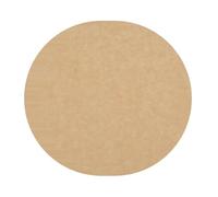 sourcing map 100 Pcs Unbleached Parchment Paper Baking Sheets Rounds, 10 Inch Hamburger Patty Paper, for Baking Grilling or Meat Storage, Wood Color