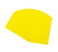 sourcing map 100 Sheet Colored Vellum Paper 4" x 6", 100gsm Translucent Printable Vellum Sheets for Printing Wedding Invitations Inkjet Laser Printer, Yellow