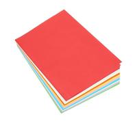 sourcing map 100 Sheet Origami Paper Double Sided 10 Colors A4 Square Sheet for Art Craft Project, Beginners, Gifts Decor