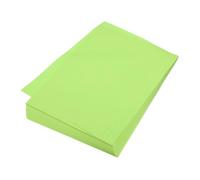 sourcing map 100 Sheet Origami Paper Double Sided Fluorescent Green A5 Square Sheet for Art Craft Project, Beginners, Gifts Decor